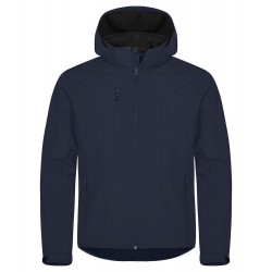 SOFTSHELL CLIQUE CLASSIC HOODY 0200912 580 NAVY