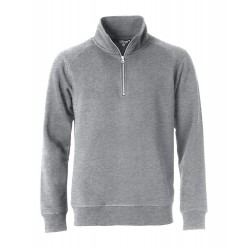 ZIPSWEATER 021043 95 CLASSIC HALF ZIP GRIJSMELEE