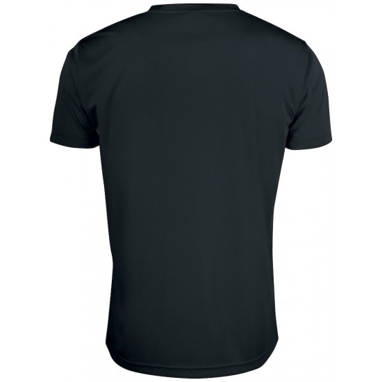 T-SHIRT CLIQUE BASIC ACTIVE-T 029038 99 ZWART T shirt