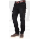 Bronco Multifunctionele zwarte werkjeans, regular fit, dijbeenzak , kniezakken