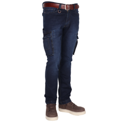 SPIJKERBROEK CROSSHATCH BRONCO C1  REGULAR FIT CHBRC1 LIGHT STONEWASH