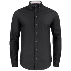 HERENBLOUSE CUTTER EN BUCK BELFAIR OXFOR SHIRT 352400 99 ZWART