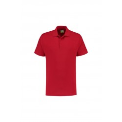 POLOSHIRT L&S PROMO POLO 3500 RED