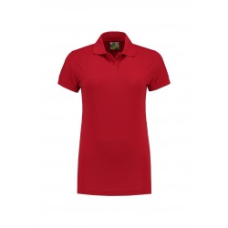 POLOSHIRT L&S BASIC FOR HER 3502 ROOD