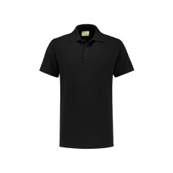 POLOSHIRT L&S BASIC SS FOR HIM 3540 BLACK