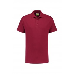 POLOSHIRT L&S BASIC SS FOR HIM 3540 CARDINAL