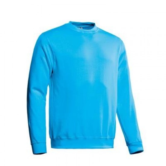 SWEATER SANTINO ROLAND AQUA Bedrijfskleding bedrukken