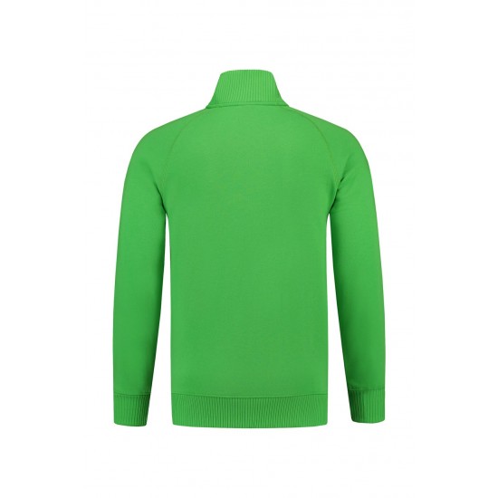 SWEATVEST L&S CARDIGAN 3236 LIME Bedrijfskleding bedrukken