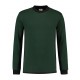 SWEATER L&S 4750 SWEATER WORKWEAR FORESTGREEN BLACK Bedrijfskleding bedrukken