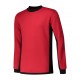 SWEATER L&S WORKWEAR 4750 RED BLACK Bedrijfskleding bedrukken