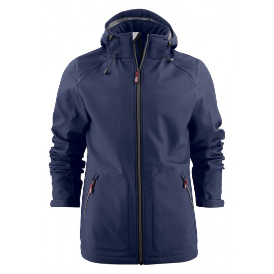 SOFTSHELL PRINTER KARTING 2261061 600 NAVY Bedrijfskleding bedrukken