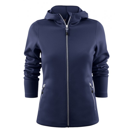 HOODED JACKET PRINTER JACKET LAYBACK LADY 2262057 600 NAVY Bedrijfskleding bedrukken