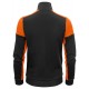 SWEATVEST PRINTER PRIME LADIES 2262062 9030 ZWART ORANJE Bedrijfskleding bedrukken