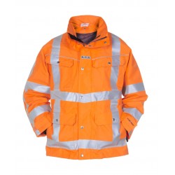 PARKA TEXOWEAR 04026007 FRANEKER FLUOR ORANJE