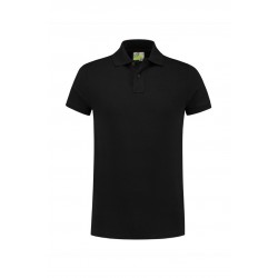 POLOSHIRT L&S JERSEY SS 3532 ZWART